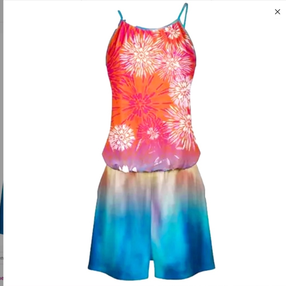 Lily multicolour romper, NWT